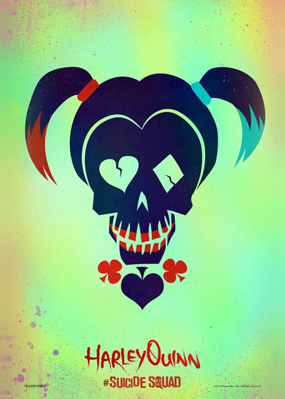 Картина постер Gee! Suicide Squad Отряд Самоубийц минимализм 40х60 см SS.09.004