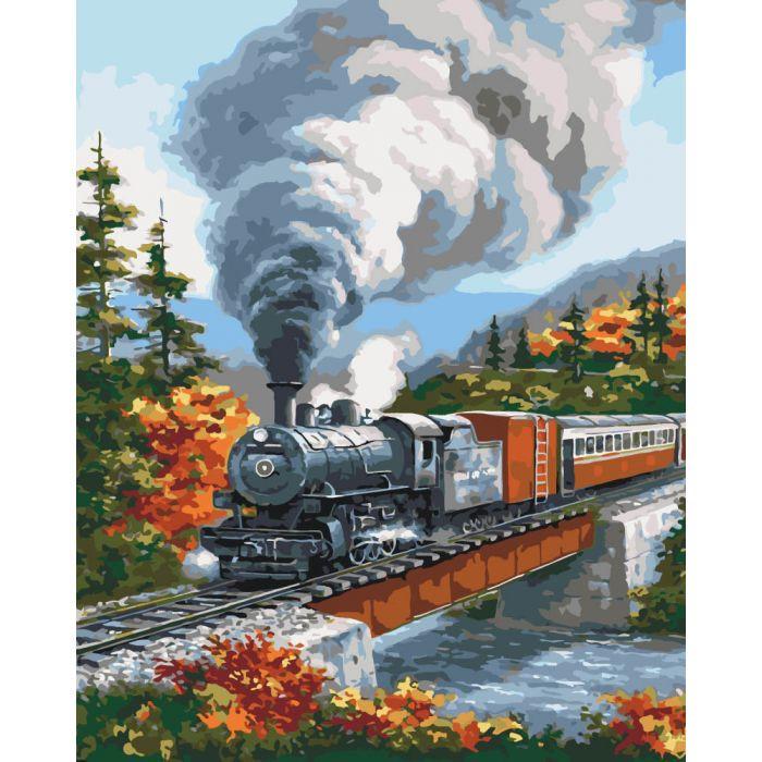 Картина по номерам Идейка "На встречу приключению" 40х50 см (KHO2514)