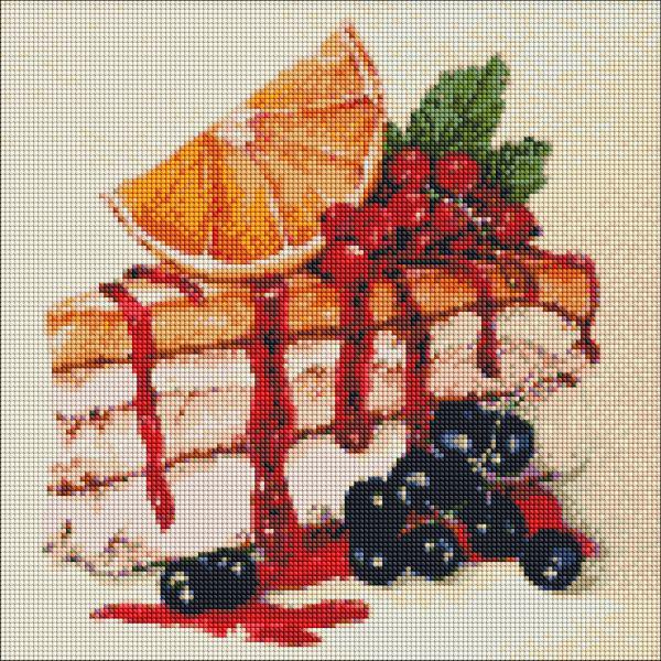 Алмазная мозаика Цитрусовое счастье