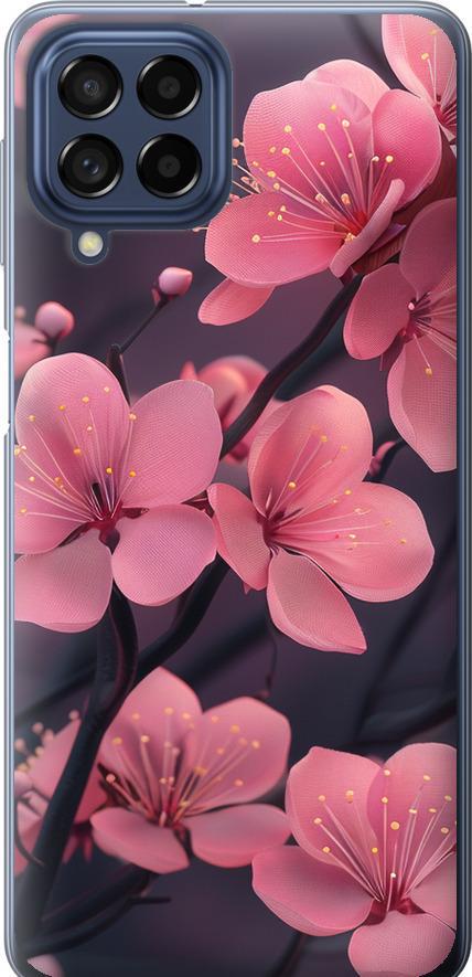 Чехол на Samsung Galaxy M53 M536B Пурпурная сакура (6075u-2608-42517)