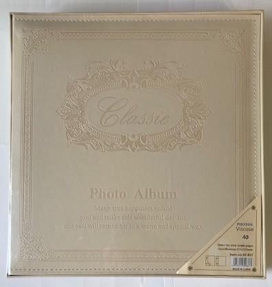 Фотоальбом Classie в коробці на 40 самоклеючих сторінок 31х32 см (29549054)