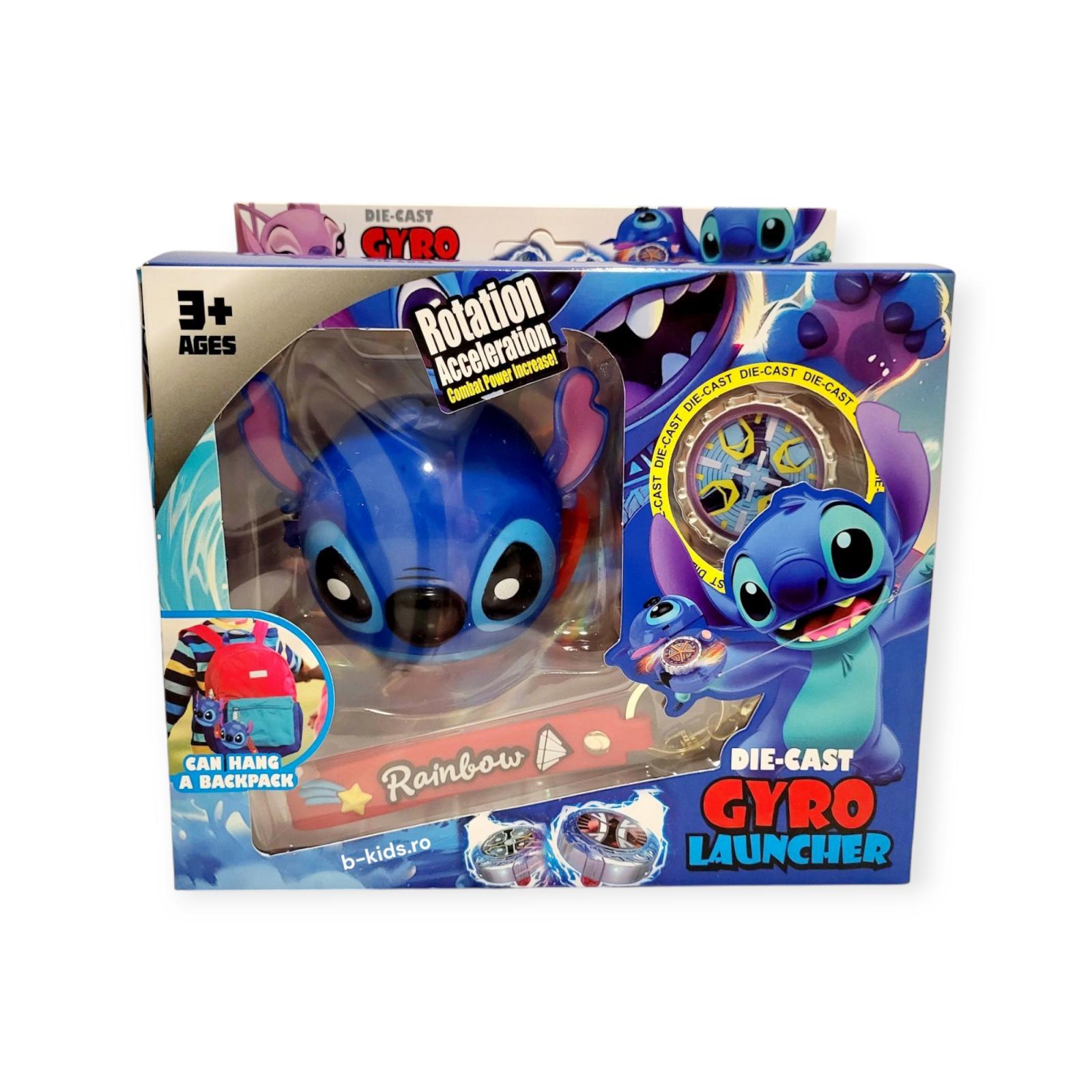 Детская игрушка GYRO Бэйблейд Стич Disney Launcher Японский волчок Голубой (1000-ZB-518) - фото 1 Детская игрушка GYRO Бэйблейд Стич Disney Launcher Японский волчок Голубой (1000-ZB-518) - фото 1