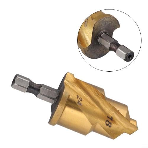 Свердло ступінчасте по пластику та PPR 18–24 мм (28458109) - фото 2 Свердло ступінчасте по пластику та PPR 18–24 мм (28458109) - фото 2