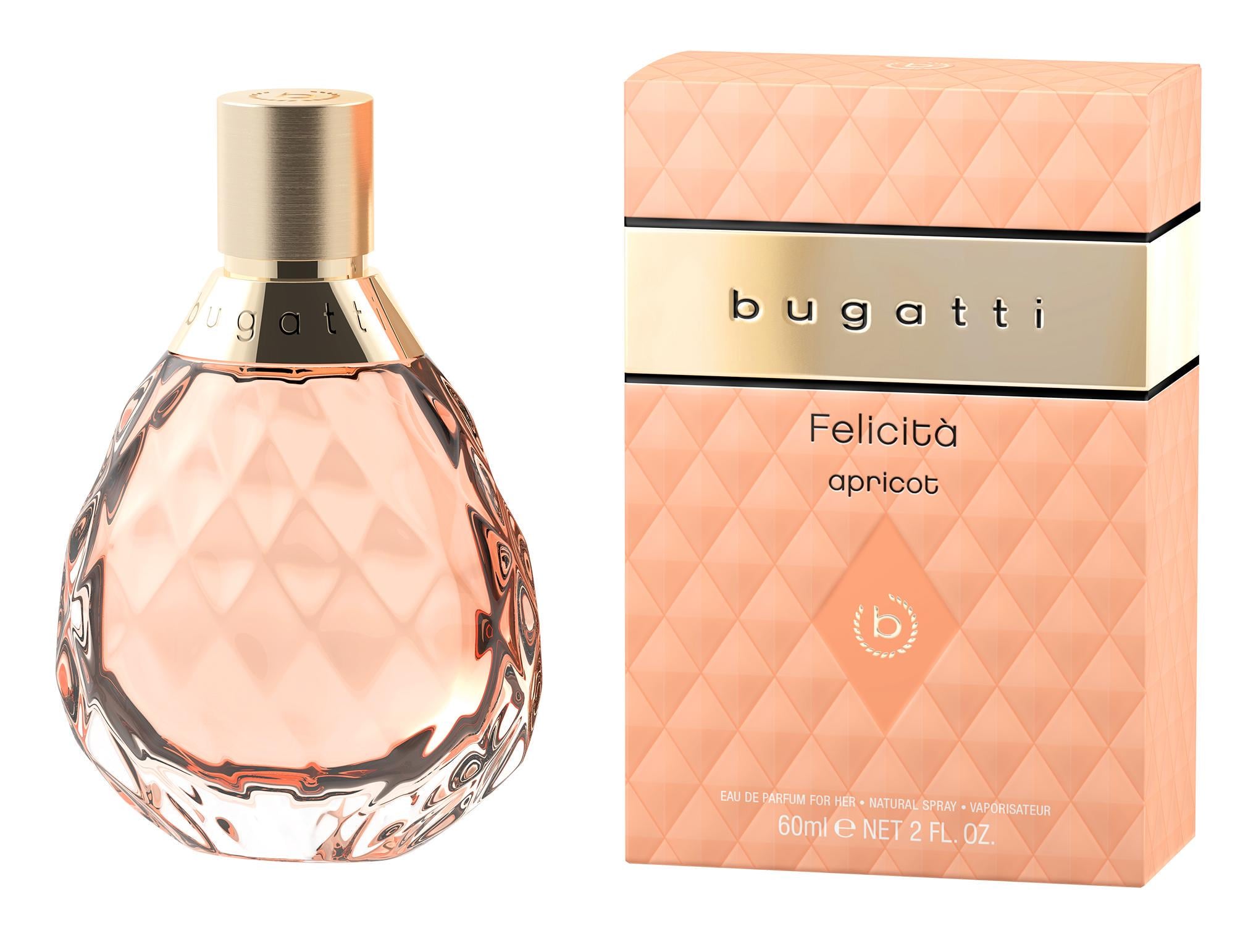 Вода парфумована для жінок Bugatti Felicita Apricot 60 мл (44113)