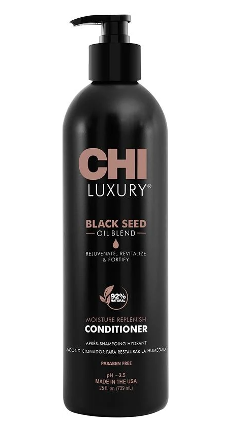 Кондиционер увлажняющий для волос с маслом черного тмина Luxury Black Seed Oil CHI 739 мл (61853)