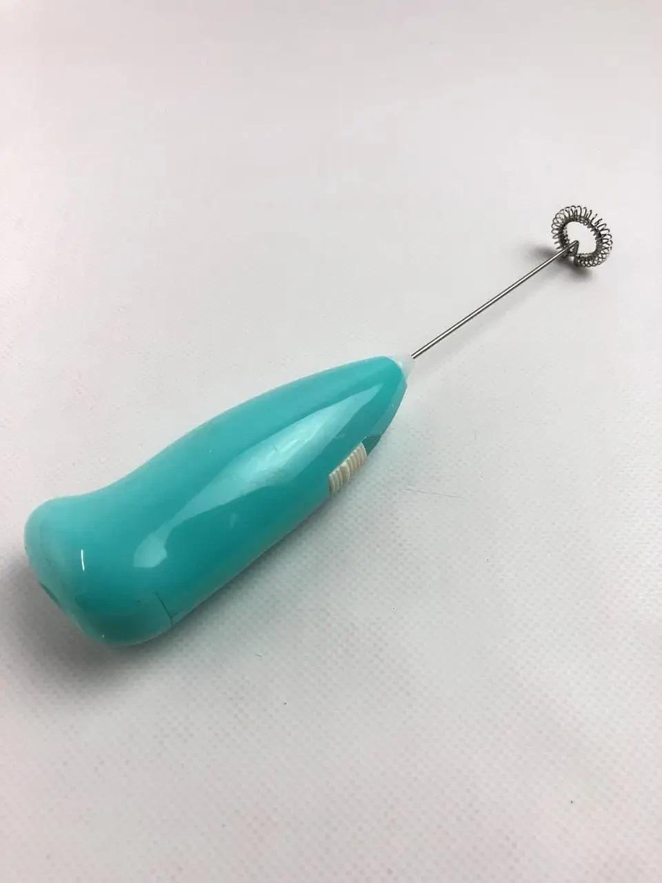 Капучинатор мини миксер для сливок и молока Fuke Голубой (FUK56I)