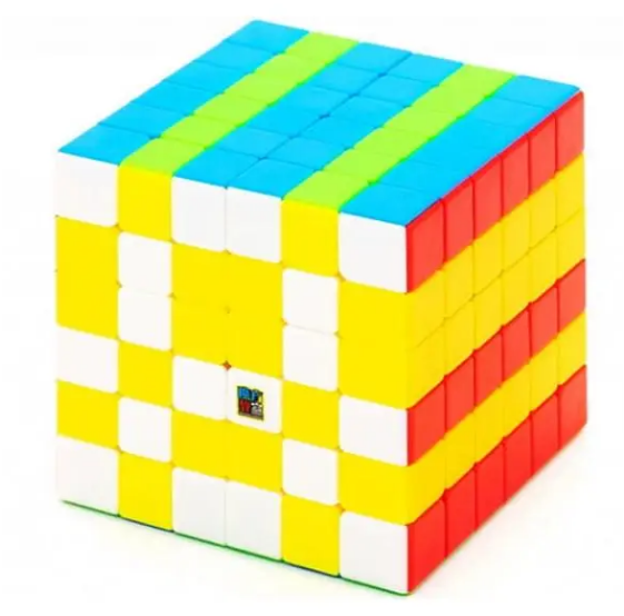 Головоломка Кубик рубік 6х6 Мейлонг MoYu Meilong 6х6 color - фото 4 Головоломка Кубик рубік 6х6 Мейлонг MoYu Meilong 6х6 color - фото 4