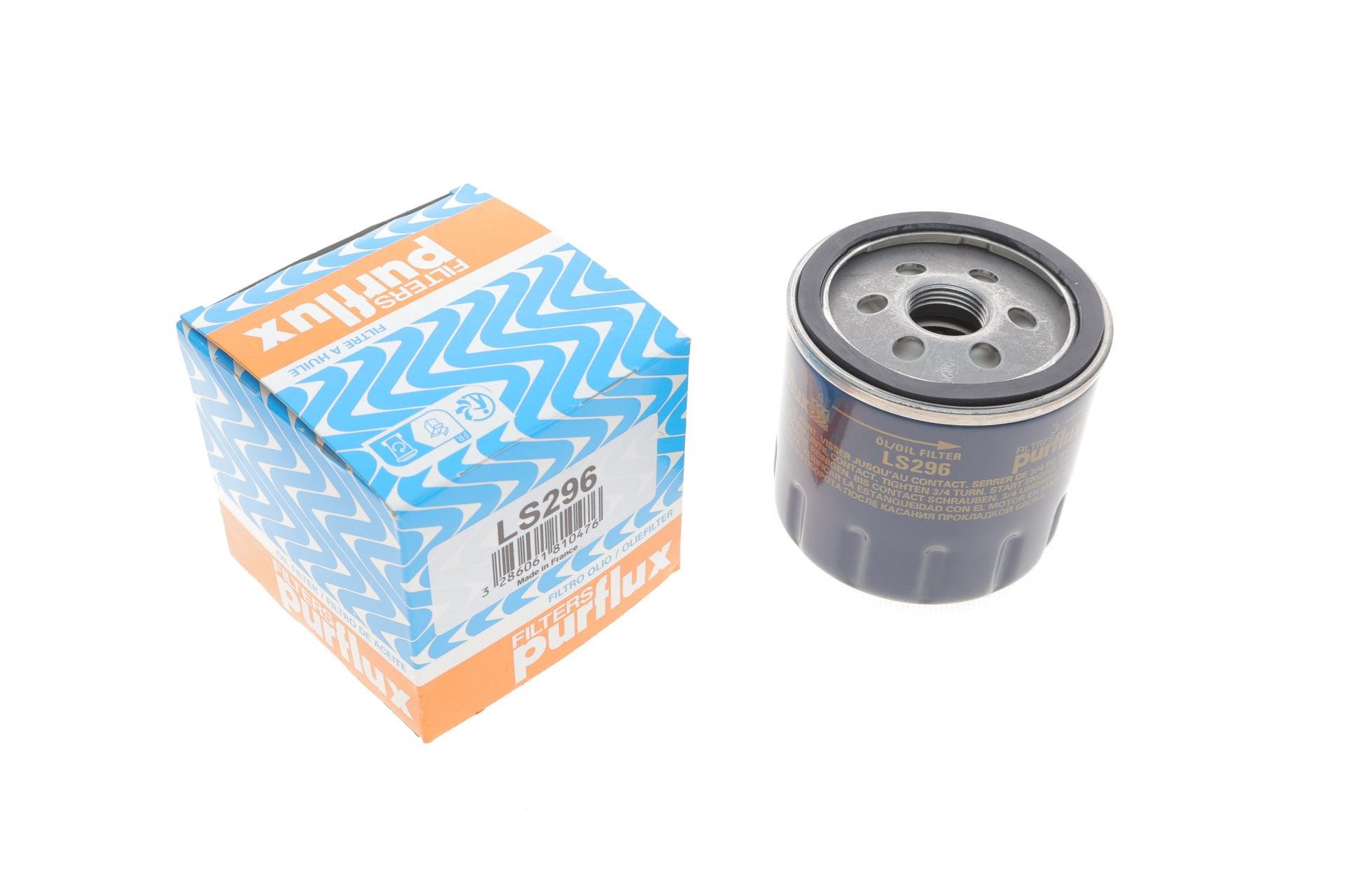 Фильтр масляный PURFLUX для Fiat Doblo 1,2 00- (LS296)