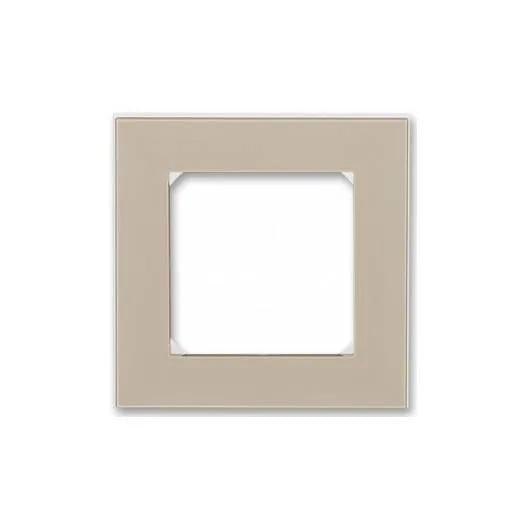 Рамка одномісна ABB Levit Макіато/Білий (3901H-A05010 18)