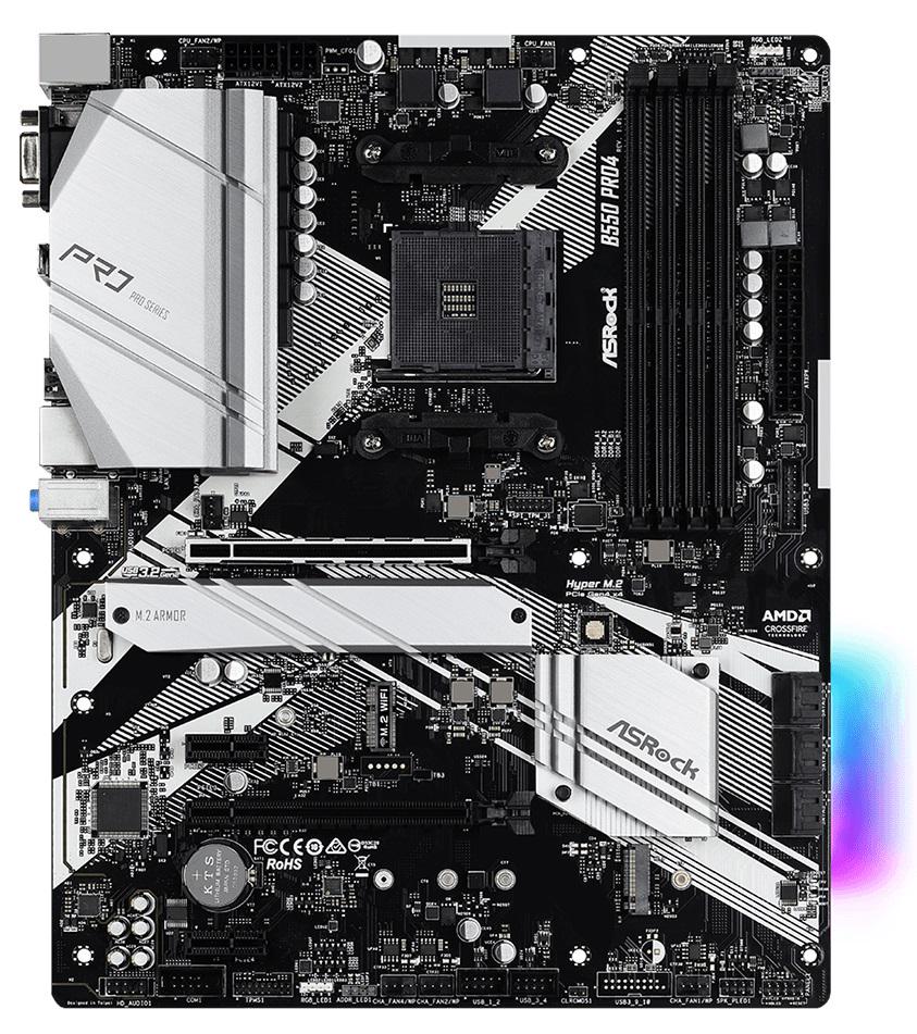 Материнская плата ASRock B550 Pro4 (13152187)