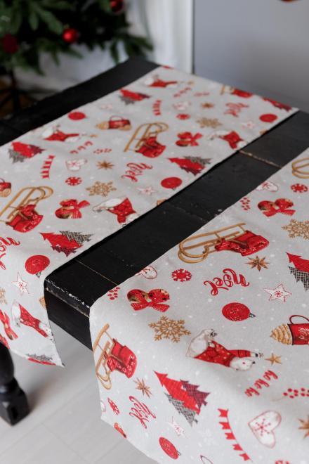 Доріжка Прованс Noel 40x136 см (42168) - фото 2 Доріжка Прованс Noel 40x136 см (42168) - фото 2