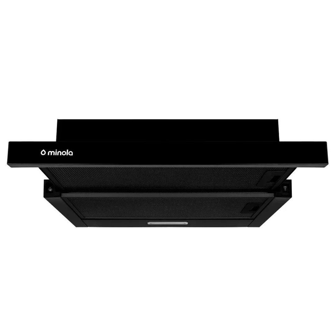 Вытяжка Minola HTL 6214 BLF 700 LED Черный (5902767908993)