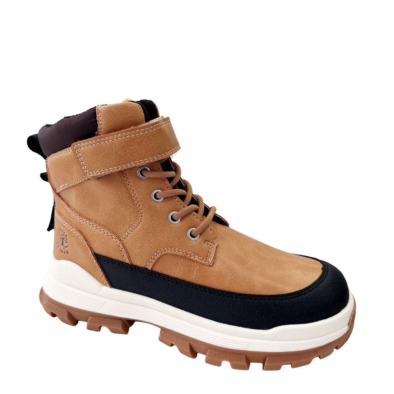 Ботинки зимние для мальчиков Clibee HC528-2/35 р. 35 Коричневый Ботинки зимние для мальчиков Clibee HC528-2/35 р. 35 Коричневый