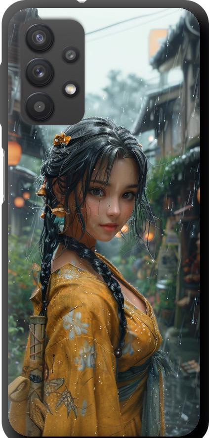 Чехол на Samsung Galaxy A32 A325F Anime-girl (6133b-2204-42517)