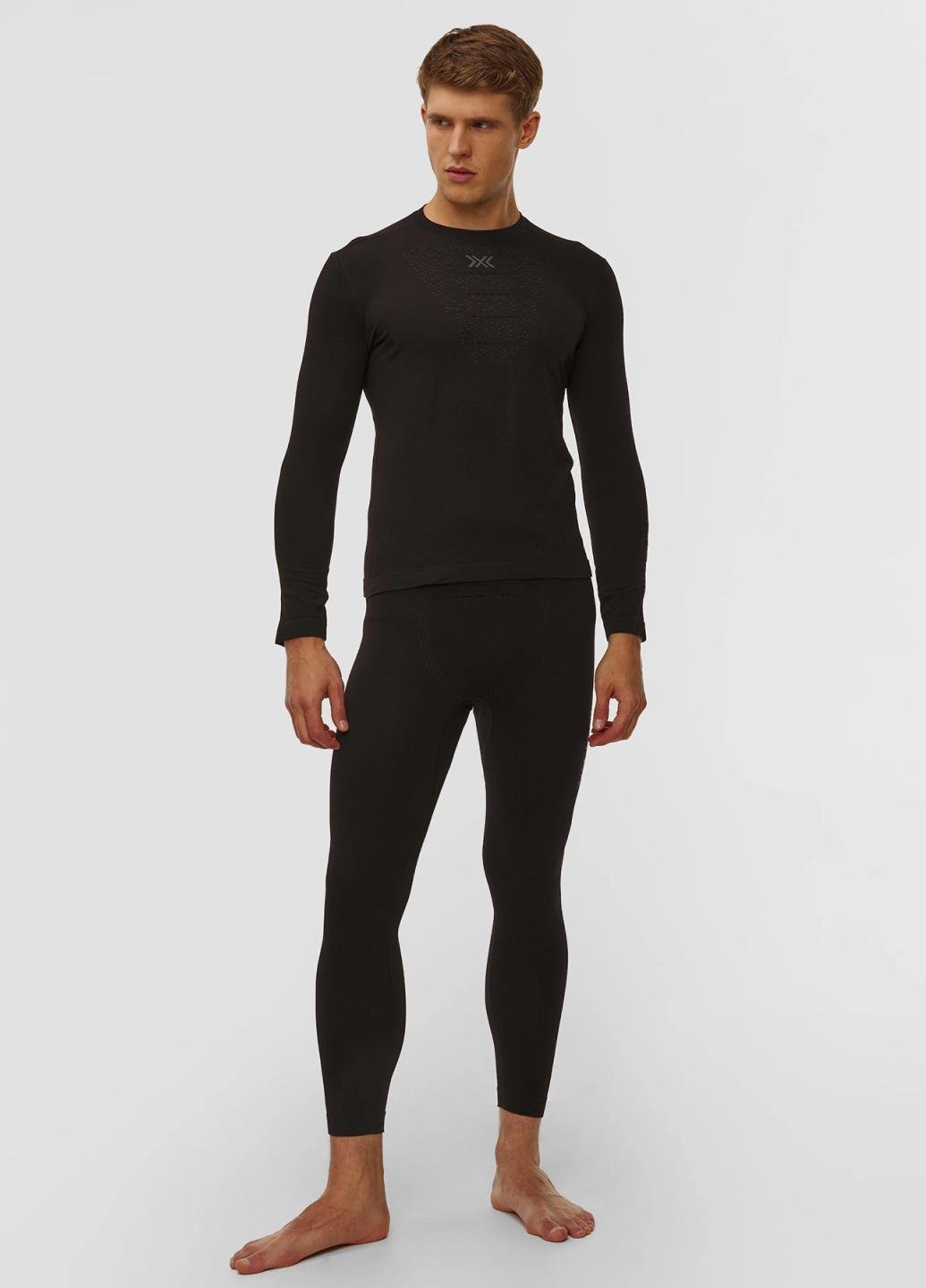 Комплект термобелья мужской X-Bionic Mightywool Set VT-W106W25M+VT-WP05W25M-B120 M Black - фото 8