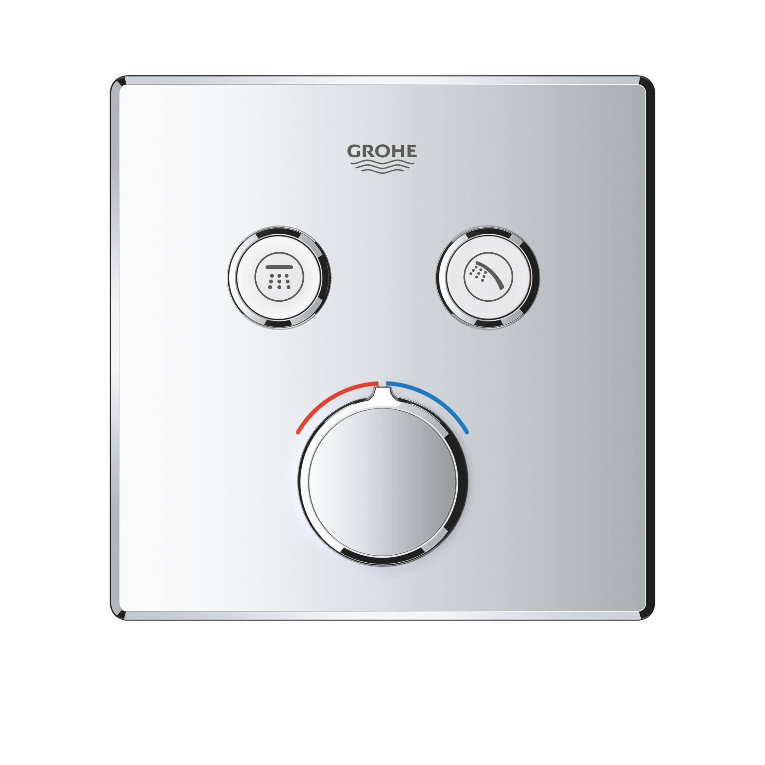 Зовнішня частина змішувача Grohe Grohtherm SmartControl 29148000 з термостатом Хром (111091) - фото 3