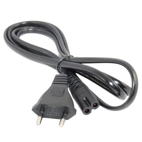 Кабель живлення мережевий IEC C7 to 2pin для принтера AV-техніки зарядок 1,5 м Black (285538)