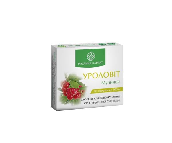 Растительный комплекс Уроловит 60 таблеток