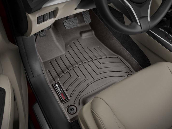 Коврики автомобильные передние лайнеры WeatherTech 475761 Acura MDX 2014-2016 Коричневый (1185134978)