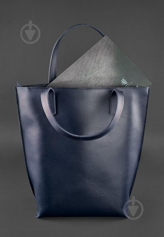 Сумка шопер BlankNote D.D. Темно-синій (BN-BAG-17-navy-blue) - фото 3