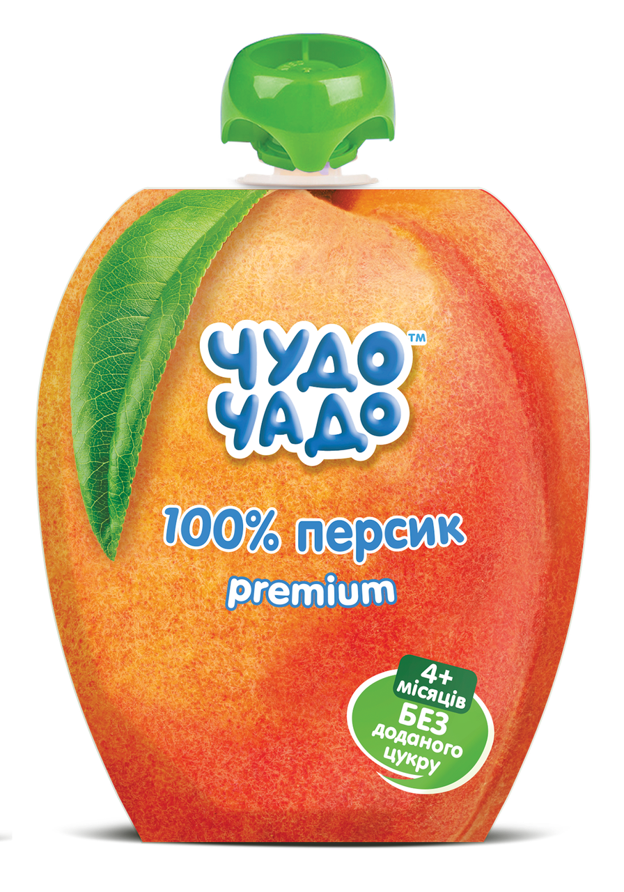 Дитяче пюре Чудо-Чадо Персик без цукру 90 г DP (2325113884)