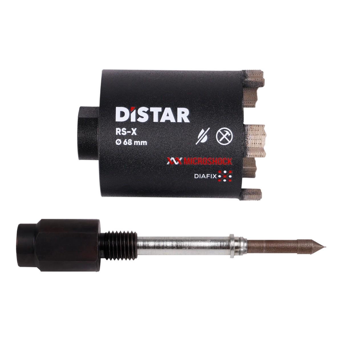 Сверло алмазное Distar коронка подрозетник 68x70-4 с адаптером M18 сегмент RS-X CENTRUM (11143158065)