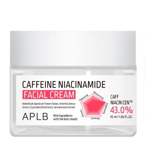 Крем для выравнивания тона кожи APLB Caffeine Niacinamide Facial Cream с кофеином и ниацинамидом 55 мл (7c1decf7-9576-11f1-a390-e944e48336d8) Крем для выравнивания тона кожи APLB Caffeine Niacinamide Facial Cream с кофеином и ниацинамидом 55 мл (7c1decf7-9576-11f1-a390-e944e48336d8)