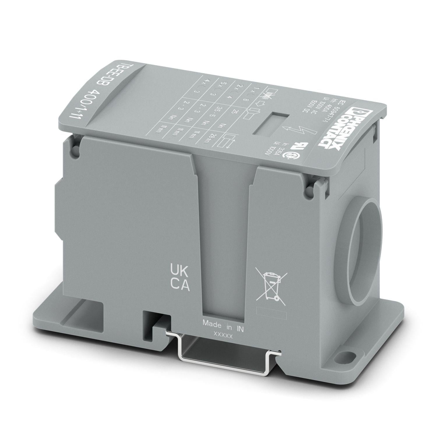 Блок распределительный Phoenix Contact TB-EE-DB 400/1+11 1000В 309А Ith 400A (1798055)