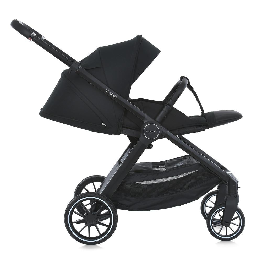 Коляска універсальна El Camino Jet Black ME 1126 GENESIS 2в1 - фото 7