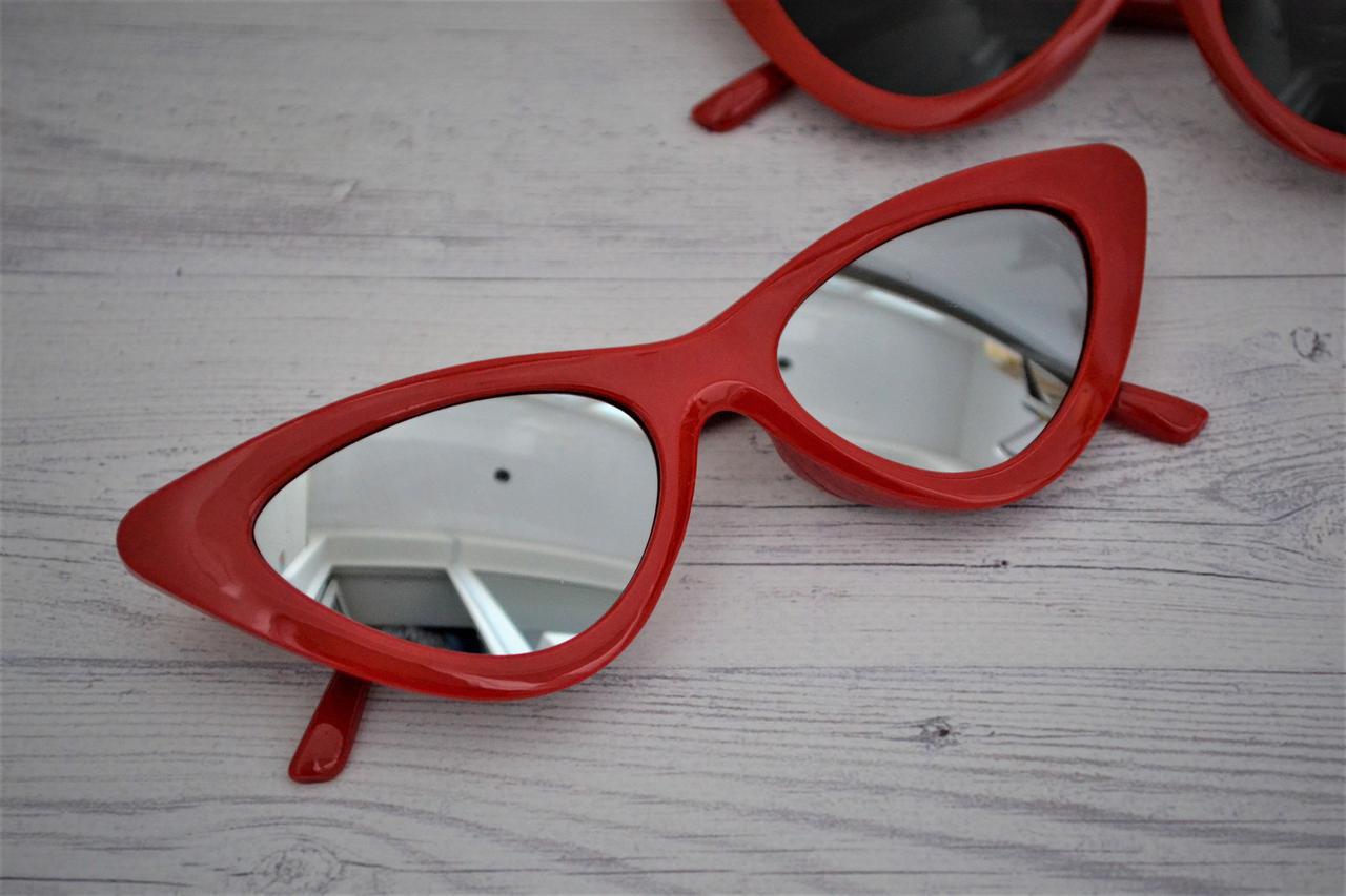 Очки треугольные солнцезащитные Кошачий глаз Очки треугольные солнцезащитные Кошачий глаз