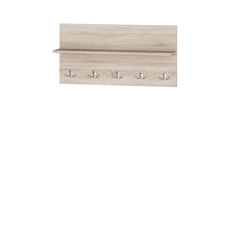 Вешалка настенная Everest Соната 800х400х150 мм Сонома (11338) - фото 3