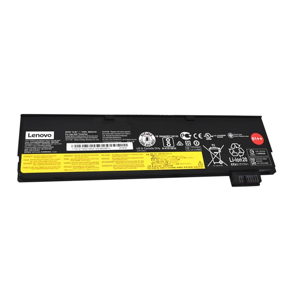 Акумулятор для ноутбука Lenovo ThinkPad T570 T580/01AV427/SB10K97584/61/10/8 V/72 Wh/6600 mAh