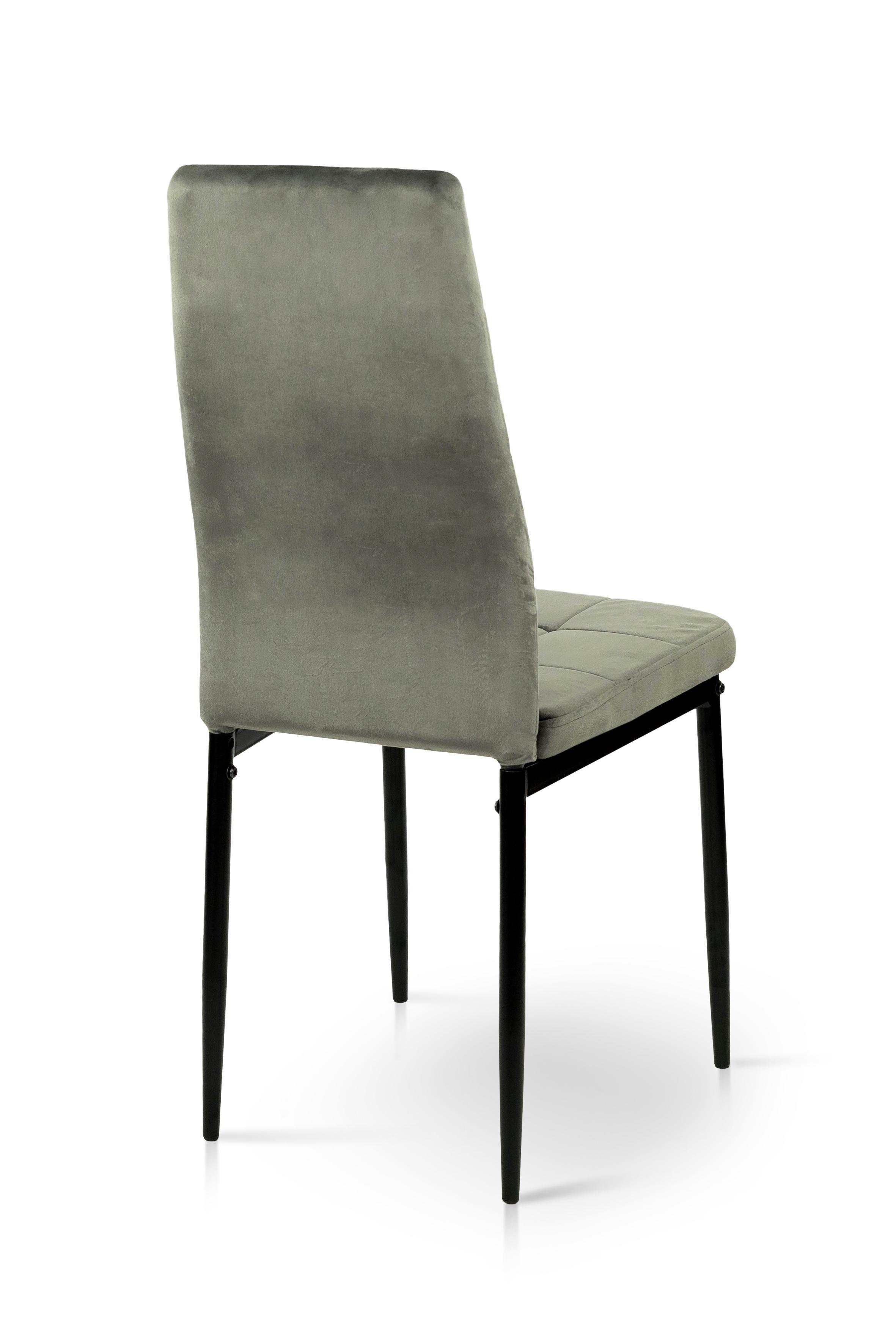 Стілець для кухні та вітальні ГРЕЙС Айс 410х980х510 мм Чорний/Попелястий (GAА0056267) - фото 5 Стілець для кухні та вітальні ГРЕЙС Айс 410х980х510 мм Чорний/Попелястий (GAА0056267) - фото 5