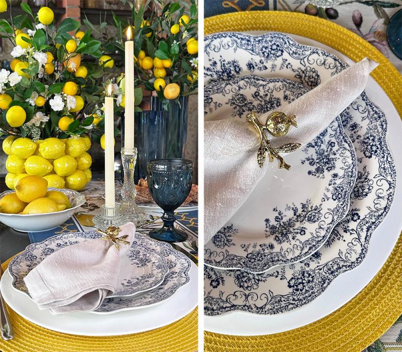 Салатники порцелянові Англійська Троянда 2 шт. 1000 мл 23 см - фото 2 Салатники порцелянові Англійська Троянда 2 шт. 1000 мл 23 см - фото 2