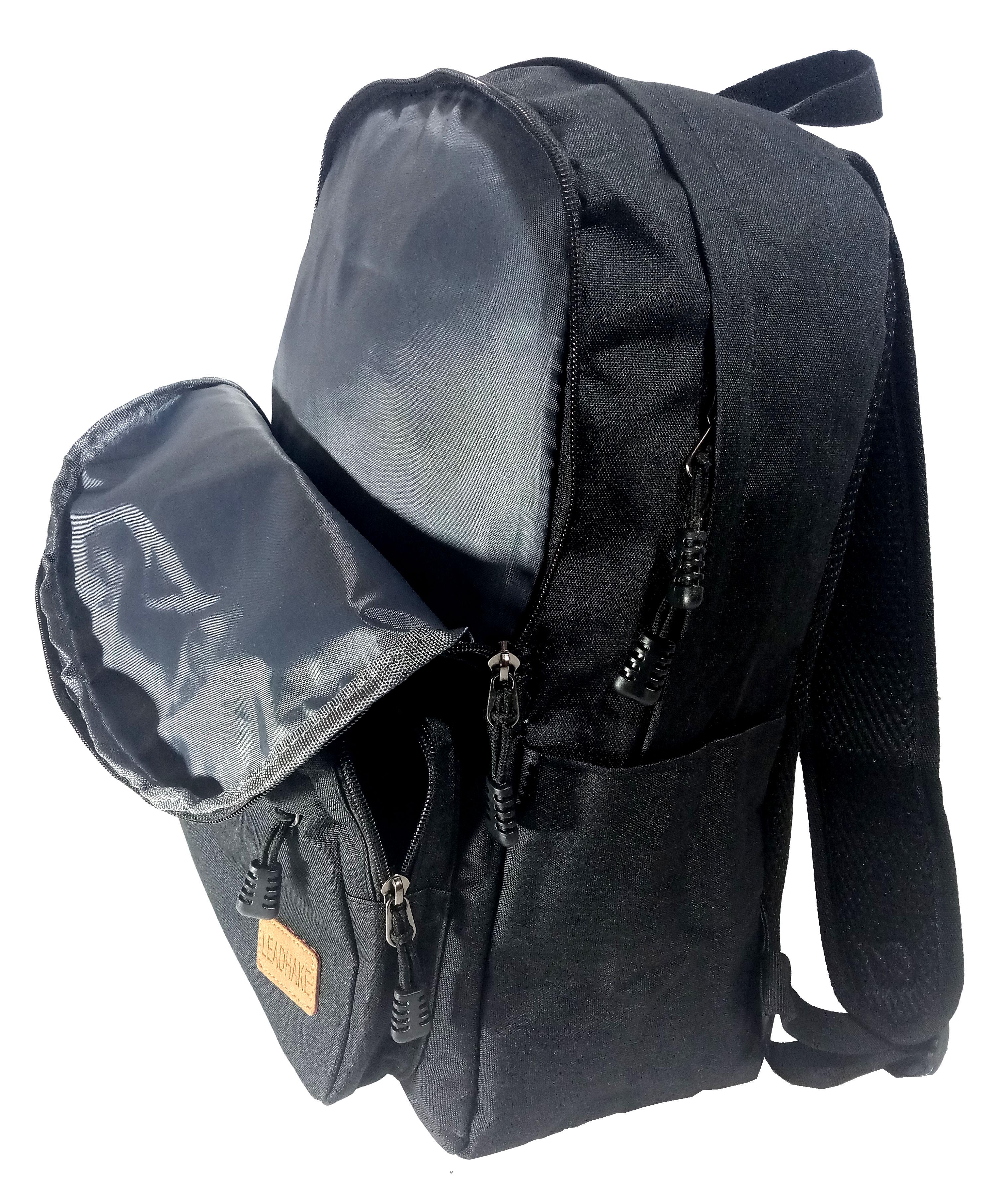 Рюкзак міський Leadhake 80341-1 24 л Чорний - фото 3 Рюкзак міський Leadhake 80341-1 24 л Чорний - фото 3