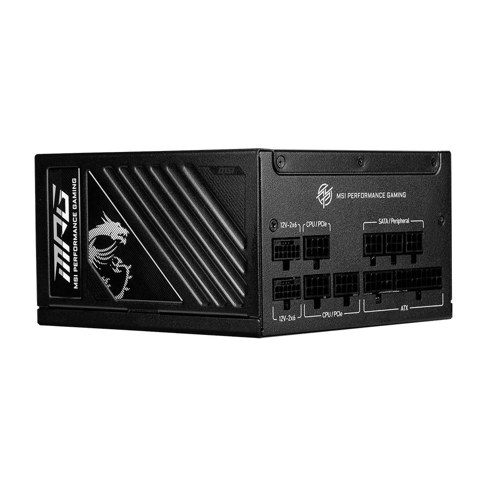Блок живлення модульний MSI MPG A1000GS PCIE5 ATX 3.1 1000W 80+ Gold Black (29424545) - фото 4 Блок живлення модульний MSI MPG A1000GS PCIE5 ATX 3.1 1000W 80+ Gold Black (29424545) - фото 4