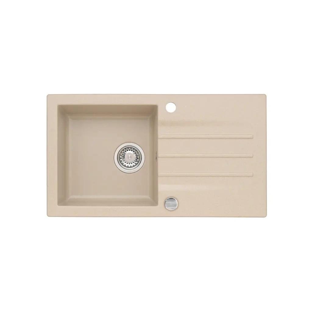 Мийка кухонна Axis Group Mojito 40 Beige 20 (1.101.111.20) - фото 1 Мийка кухонна Axis Group Mojito 40 Beige 20 (1.101.111.20) - фото 1