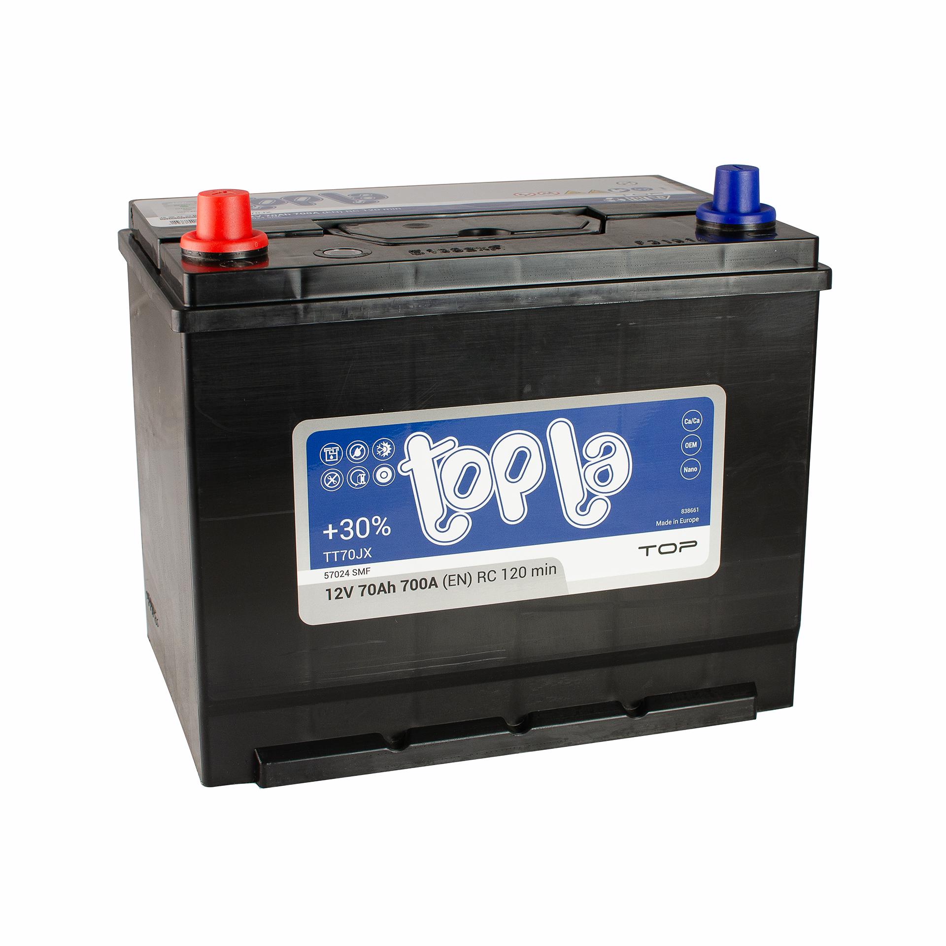 Акумулятор Topla Top/Energy Japan 57024 70 Ah/12 V