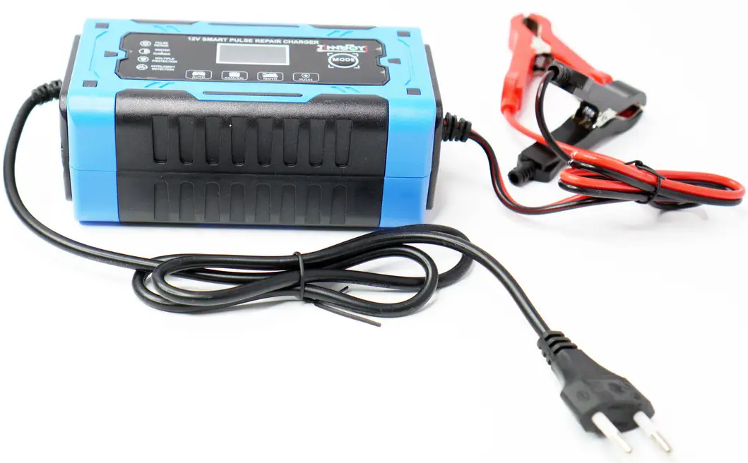 Зарядний пристрій автомобільний 12В 10А Blue (26642934) - фото 8 Зарядний пристрій автомобільний 12В 10А Blue (26642934) - фото 8