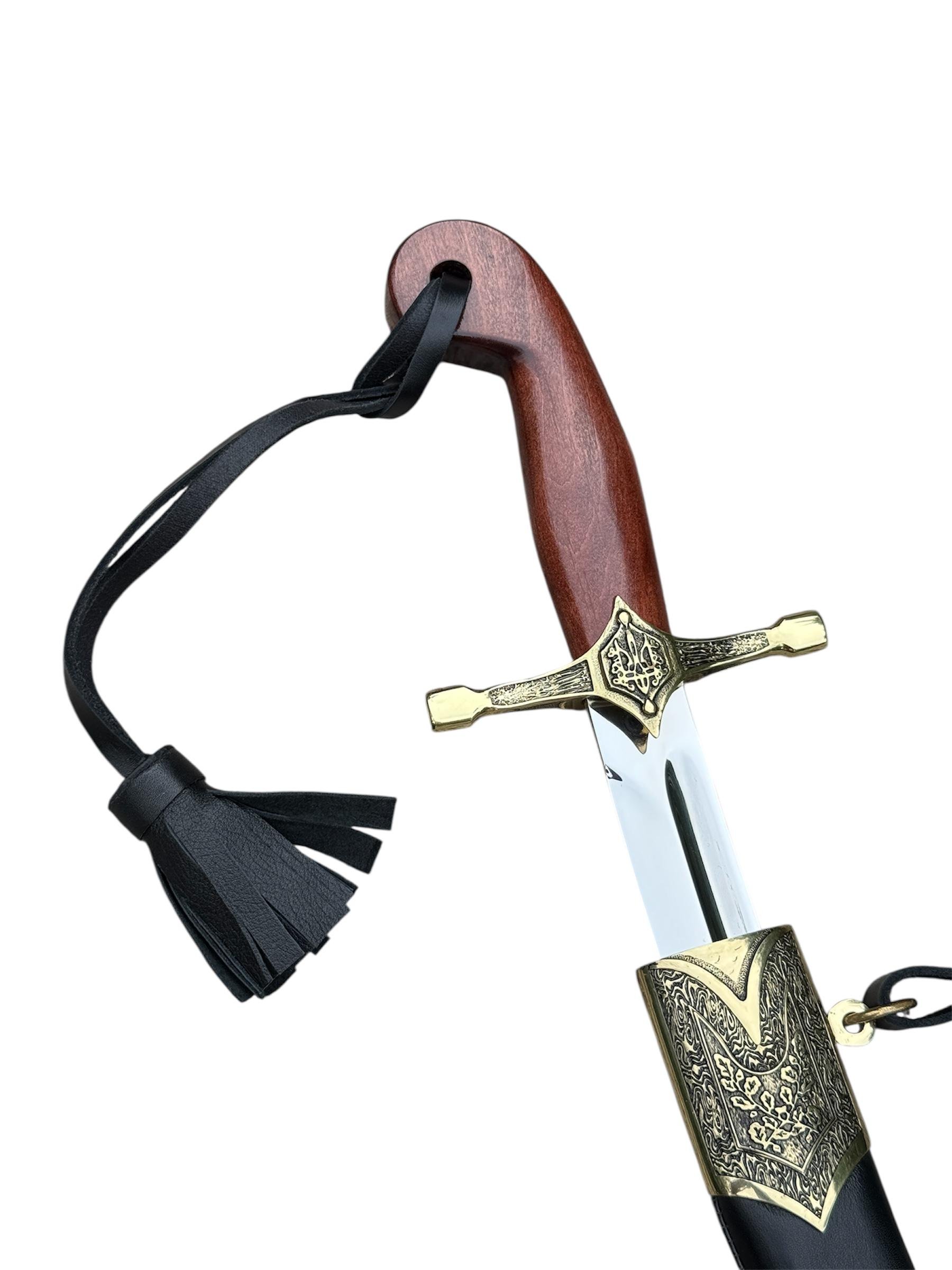 Сабля казацкая ручной работы Gorillas BBQ KN205 Петро Дорошенко сталь AISI 304 - фото 3