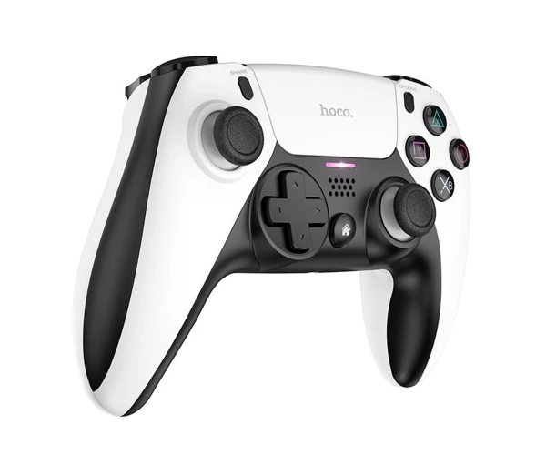 Геймпад безпровідний Bluetooth Hoco GM9 для смартфонів ПК Smart TV PS3 PS4 Black/White - фото 2