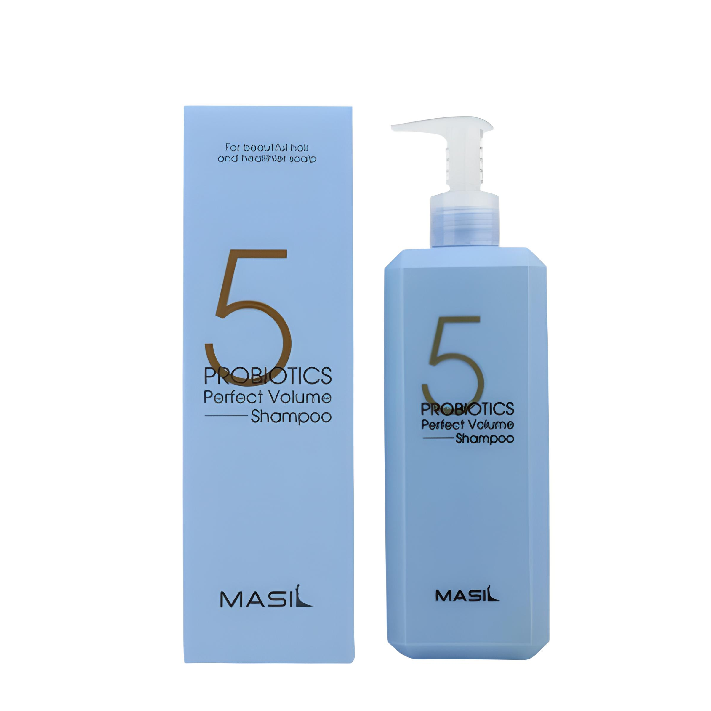 Шампунь Masil 5 Probiotics Perfect Volume Shampoo для об'єму волосся 500 мл
