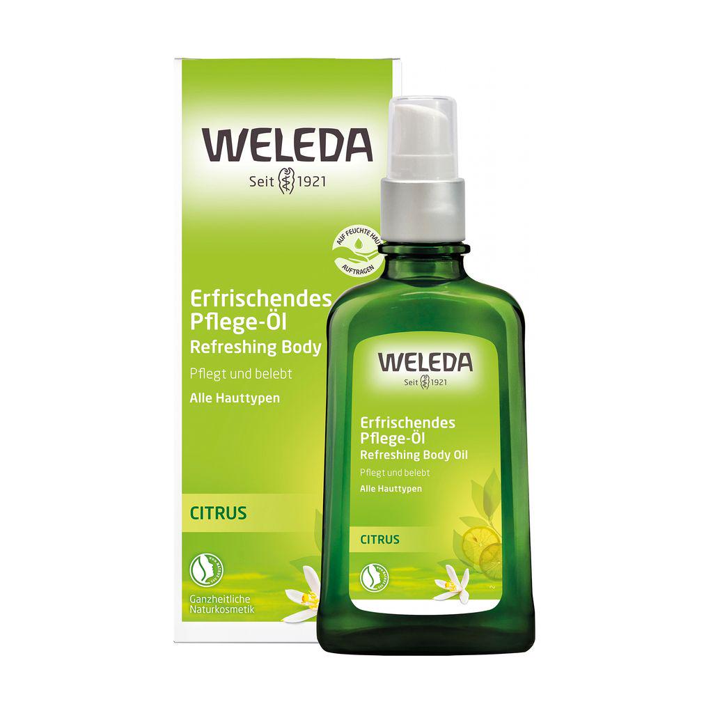 Масло для тела освежающее Weleda Citrus Erfrischungsöl Цитрус 100 мл (2034100843)