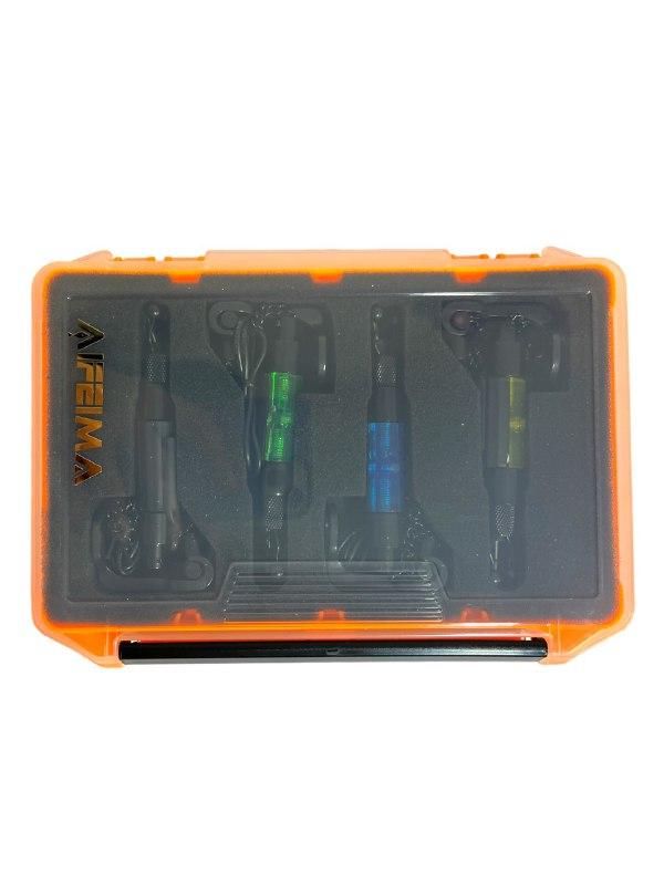 Набор сигнализаторов поклевки Afeima FA-28 антивор и 4 свингера на цепочке (1976420945) - фото 4 Набор сигнализаторов поклевки Afeima FA-28 антивор и 4 свингера на цепочке (1976420945) - фото 4