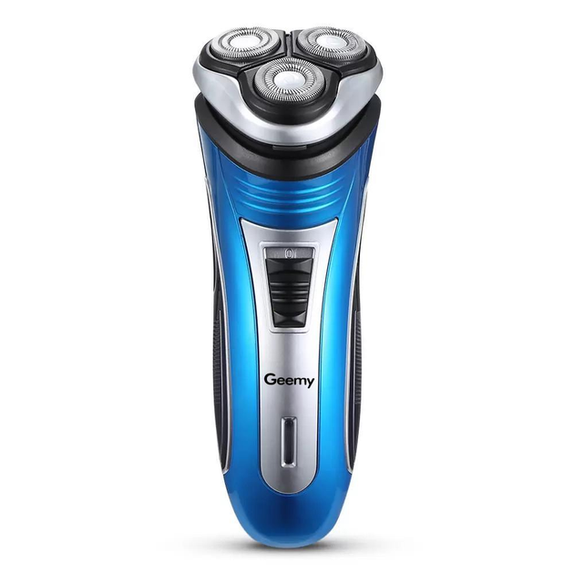 Електробритва аккумуляторна Gemei GM-7090 для сухого гоління з триммером для вусів/бакенбардів/бороди (ML-04804)