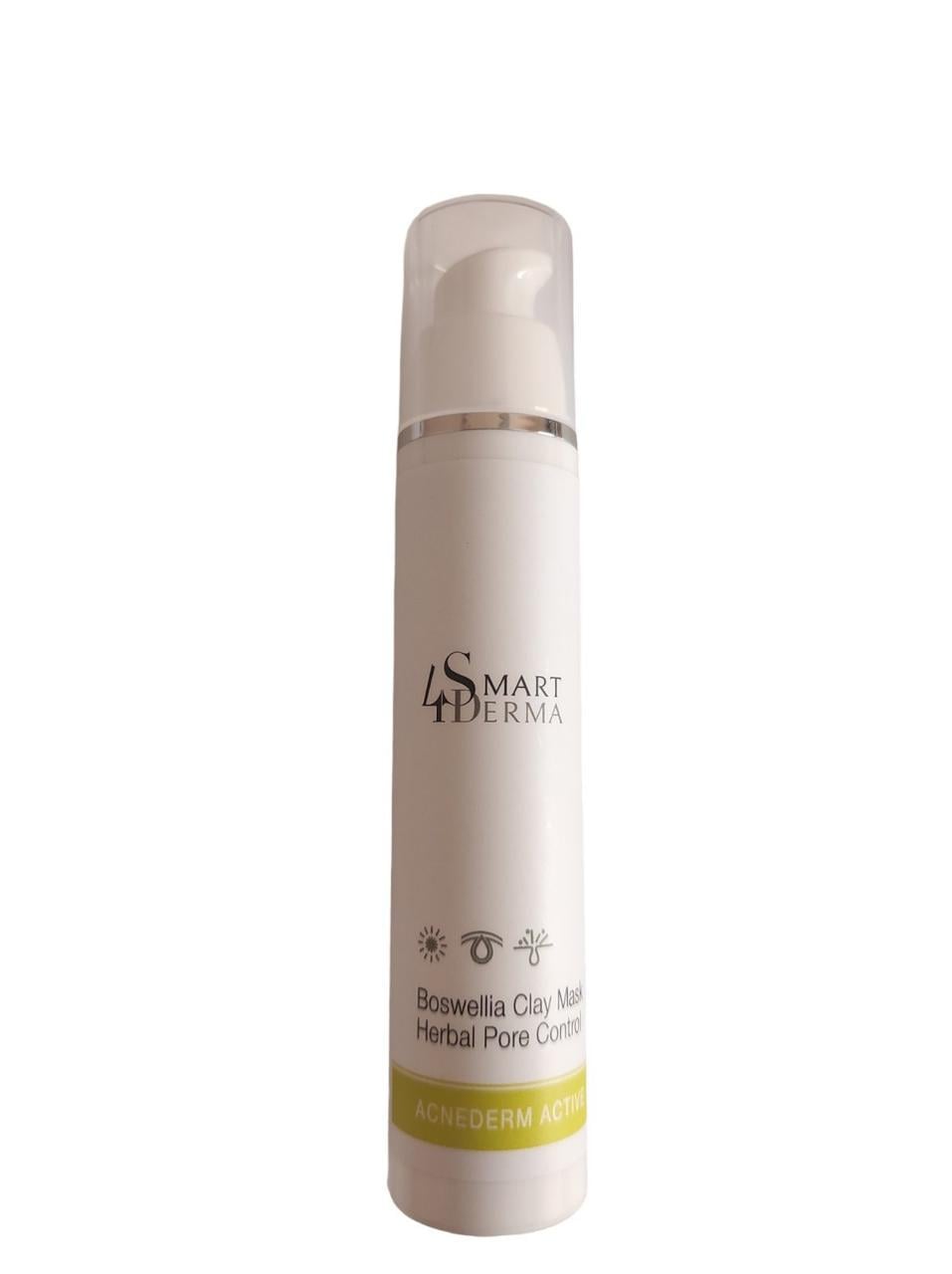 Маска развлекательная себорегулирующая Smart4Derma Acne Derm Active Boswellia Clay Mask 50 мл (1837487758) Маска развлекательная себорегулирующая Smart4Derma Acne Derm Active Boswellia Clay Mask 50 мл (1837487758)