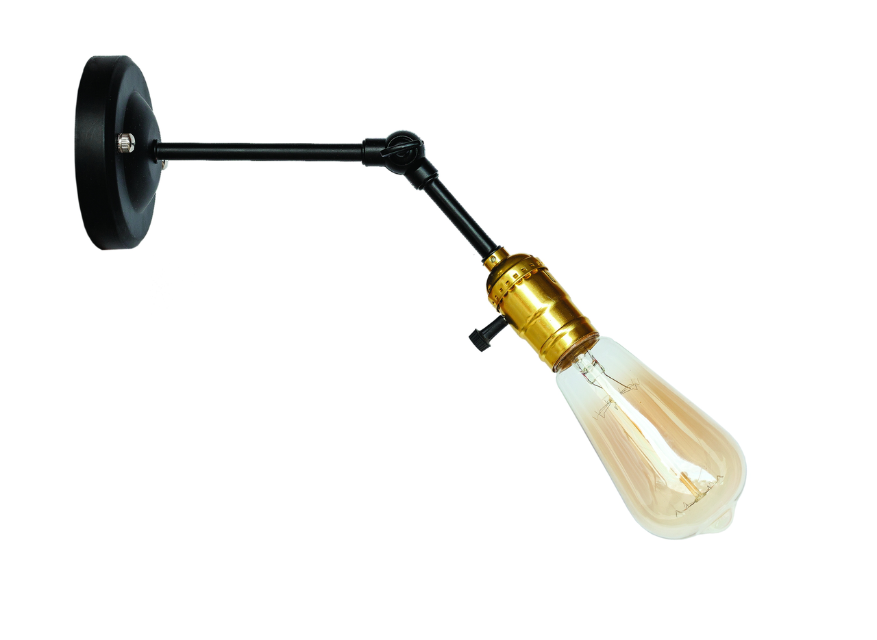 Бра Levistella Lofty з патроном AMP34 Чорний/Золотий (1963530542)