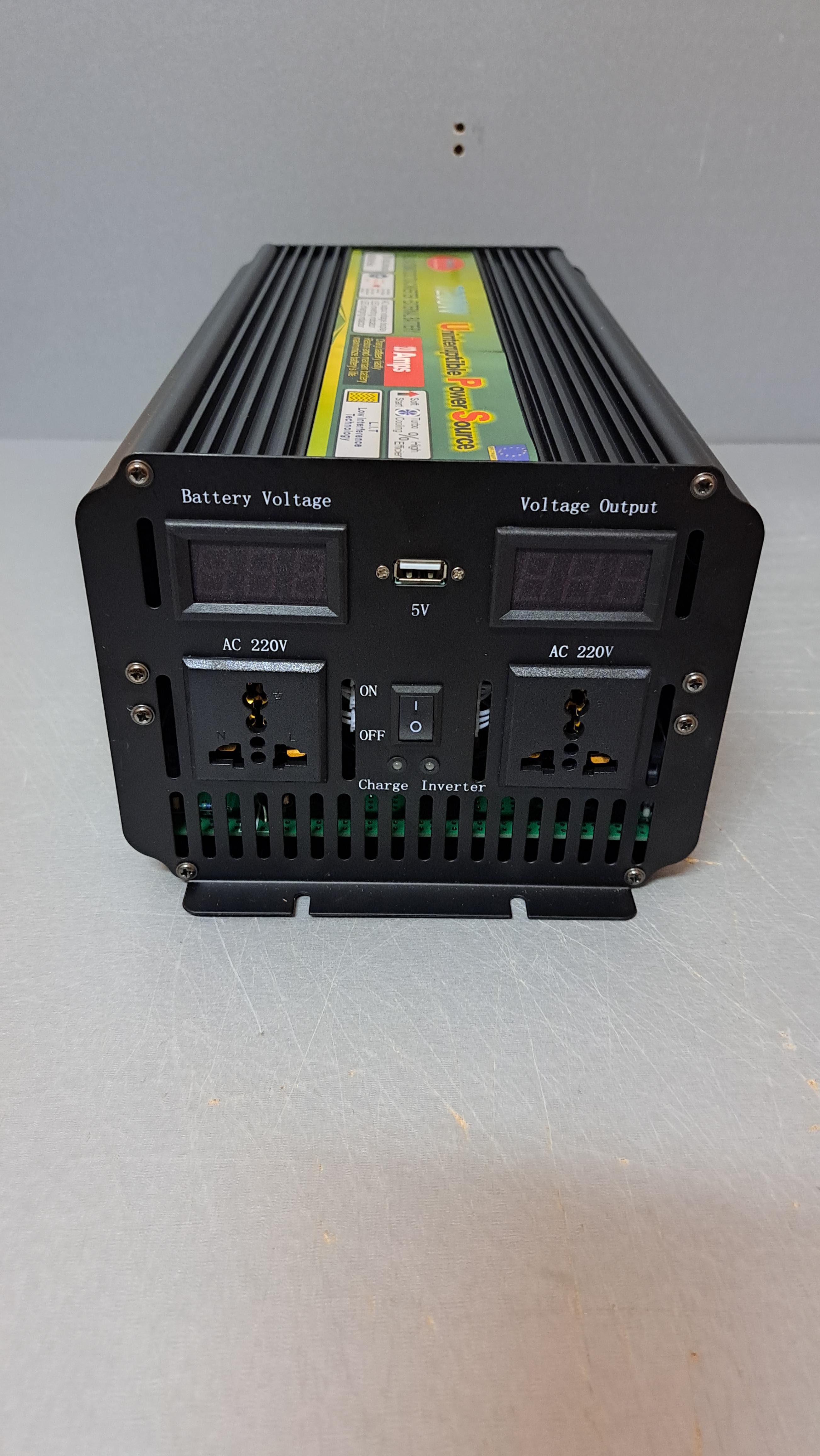 Преобразователь напряжения WIMPEX 12-220V 7200W с автоматической зарядкой 20А - фото 3 Преобразователь напряжения WIMPEX 12-220V 7200W с автоматической зарядкой 20А - фото 3