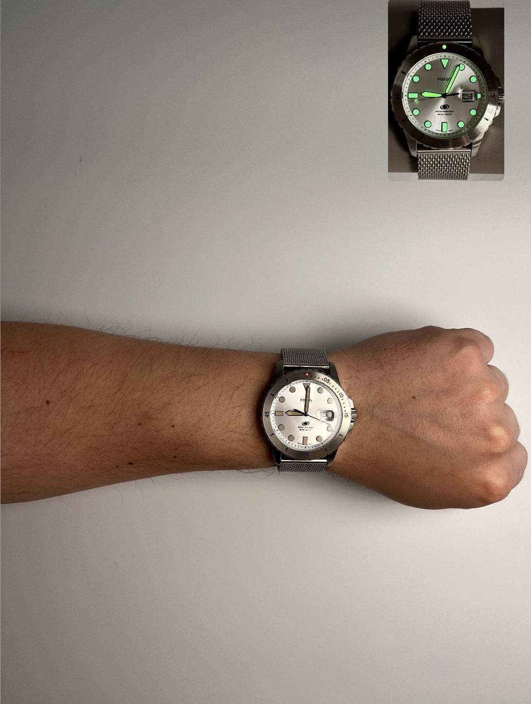 Часы классические мужские Fossil FS5948 (15167782) - фото 9 Часы классические мужские Fossil FS5948 (15167782) - фото 9