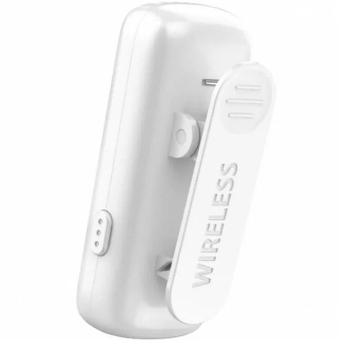 Микрофонная система беспроводная Ulanzi Vijim J12 Wireless Lavalier Microphone System Type-C White (UV-3096) - фото 3 Микрофонная система беспроводная Ulanzi Vijim J12 Wireless Lavalier Microphone System Type-C White (UV-3096) - фото 3